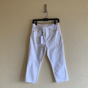 TOPSHOP PETITE STRAIGHT LEG JEANS